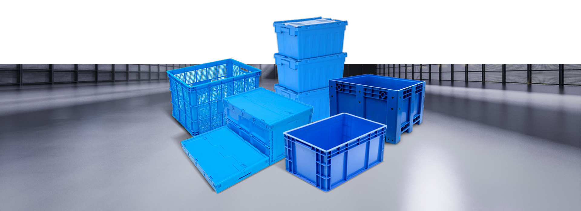 Bacs, caisses et conteneurs en plastique
