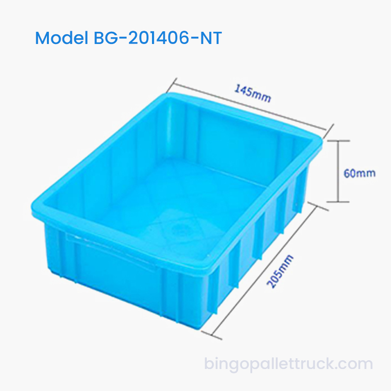 Boîte fourre-tout en plastique emboîtable en PEHD de 1 L pour le stockage de petits aliments