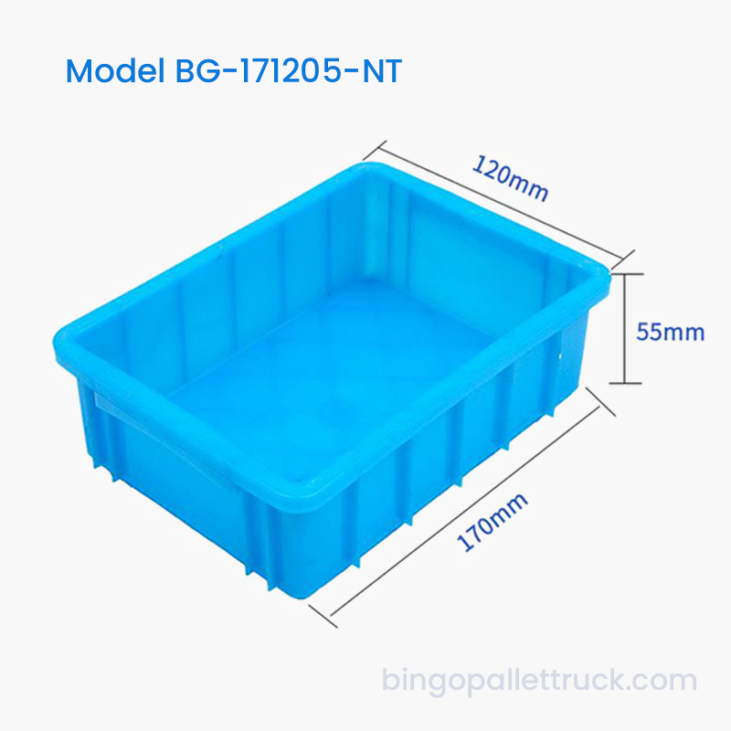 Boîte fourre-tout en plastique emboîtable en PEHD de 0,8 L pour petites vis et attaches
