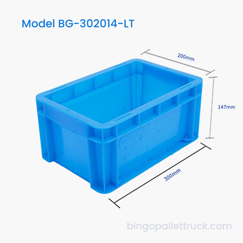 Boîte fourre-tout en plastique logistique 6L pour le stockage du matériel d'atelier