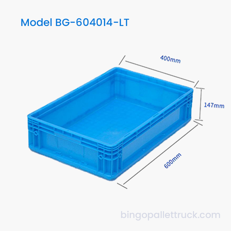 Boîte fourre-tout en plastique de logistique robuste de 29 L pour la logistique d'usine