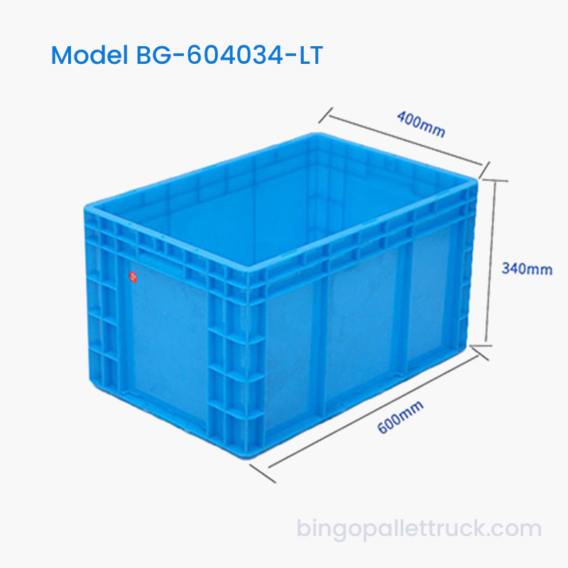 fourre-tout en plastique de logistique de base antidérapante de 68 L pour le tri de grands stocks