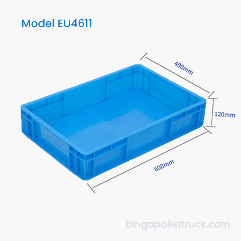 Poubelle en plastique UE 22 L pour la logistique des fruits et légumes