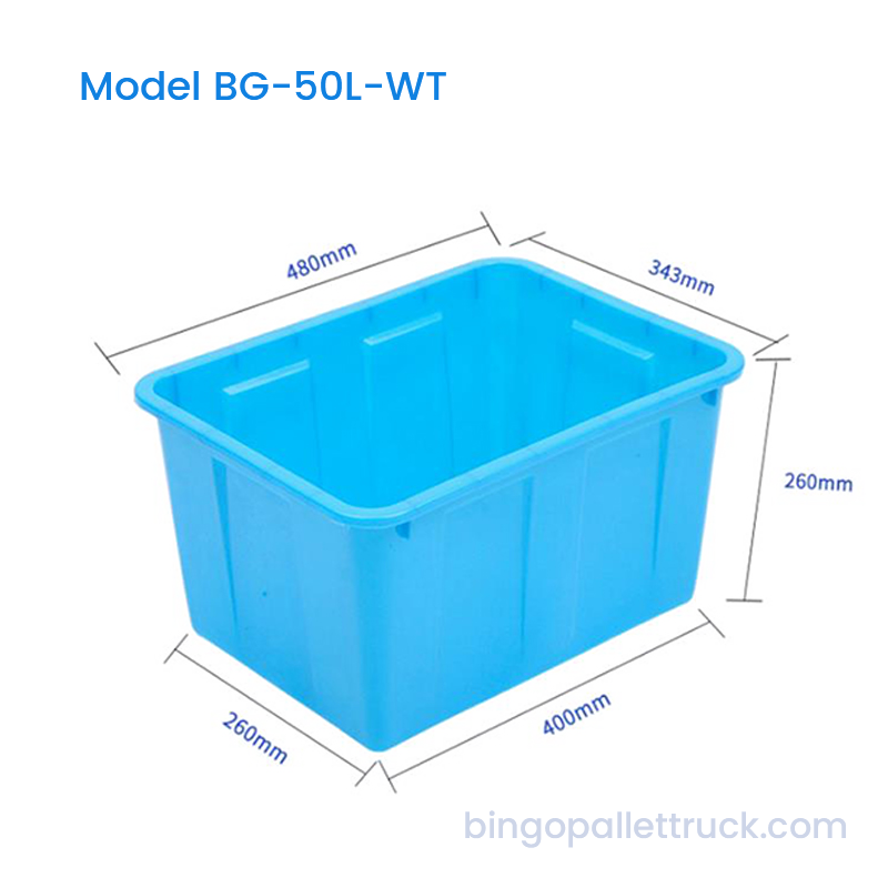 Réservoir de stockage d'eau robuste en PEHD de 50 L