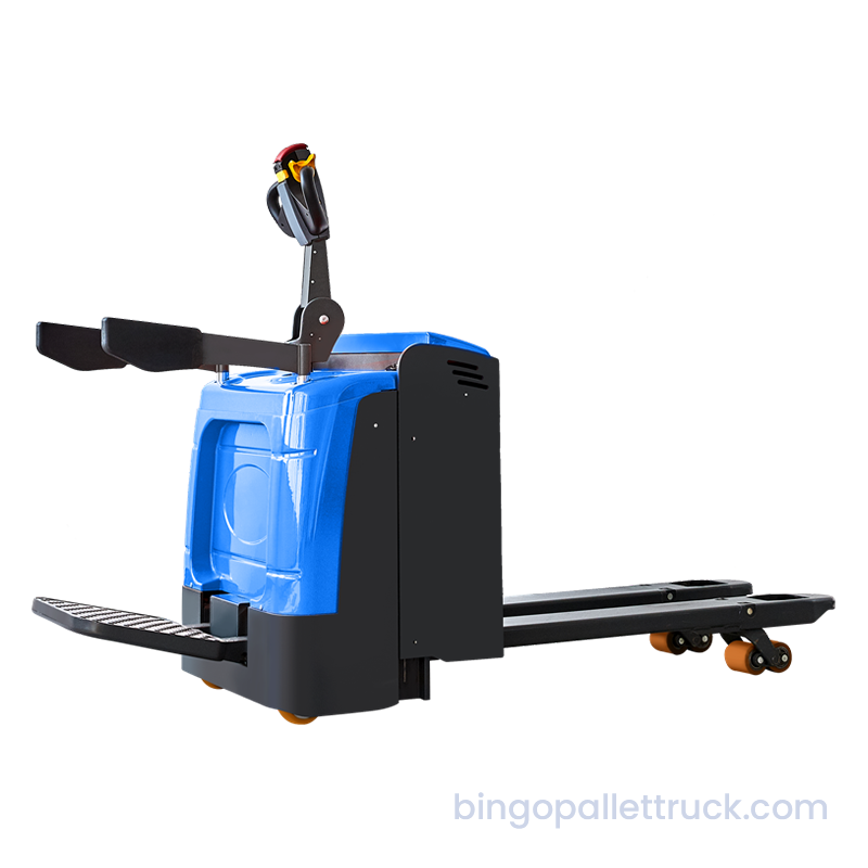Transpalette électrique à conducteur debout EPS robuste de 3000 kg